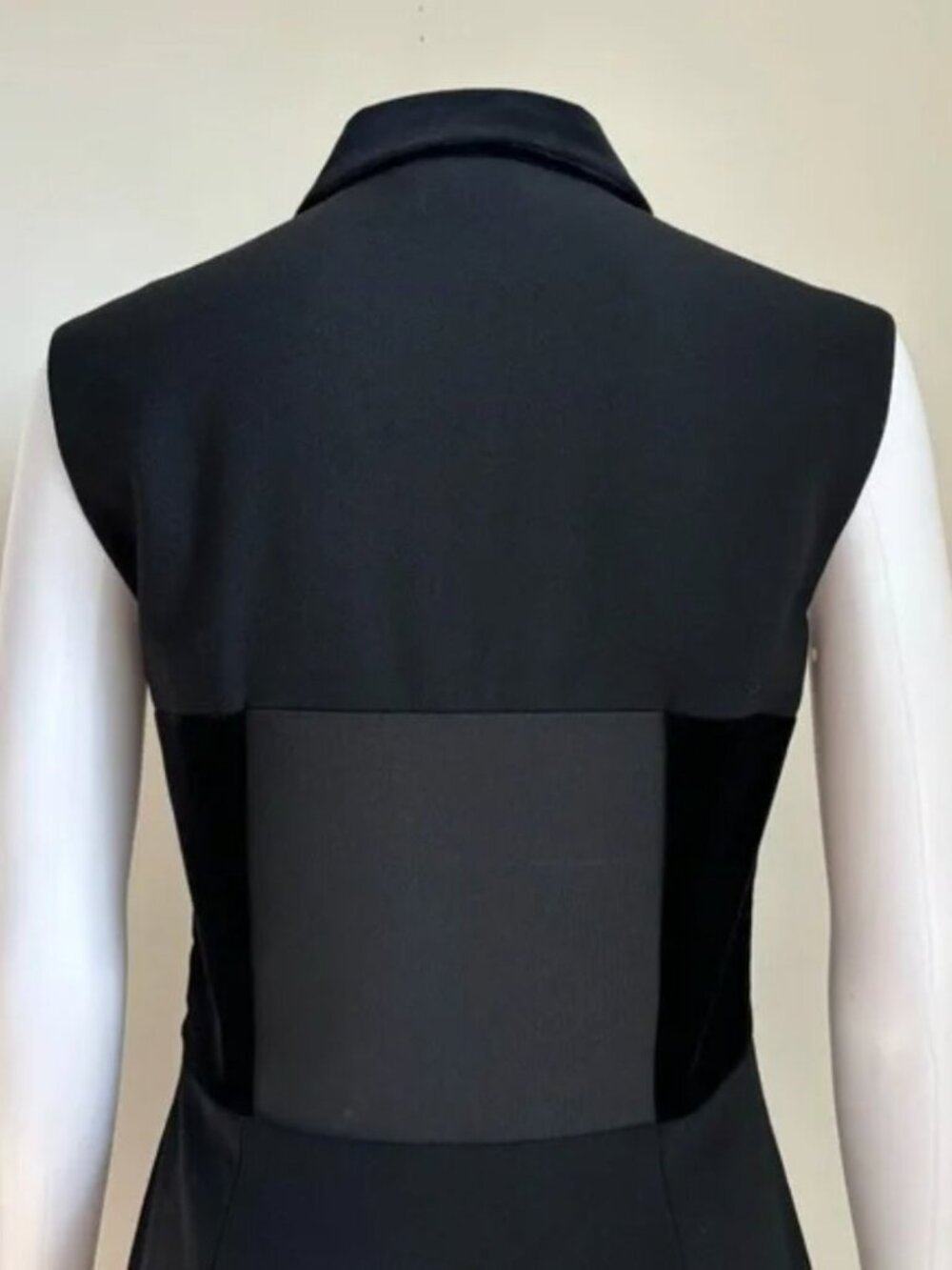 New RED Valentino high neck cutout corset velvet bodice fit and flare minidress - Picture 8 of 16